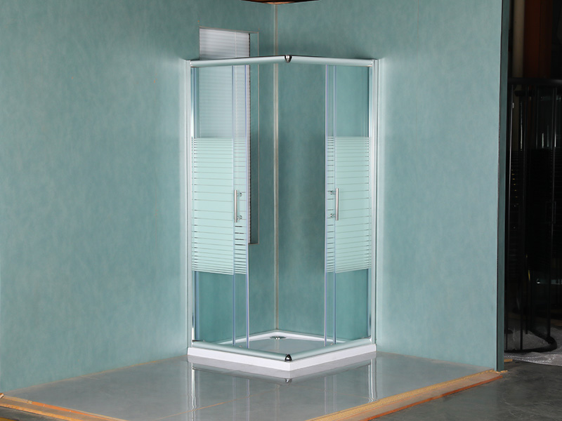 Rukojeť SQ s dvojitými otvory Čtvercový posuvný sprchový kout Rukojeť SQ s dvojitými otvory Čtvercový posuvný sprchový kout