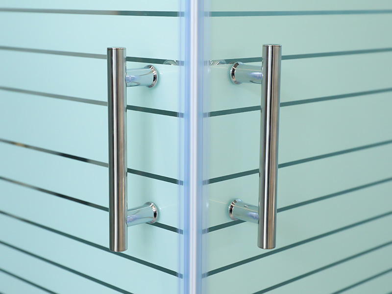 Rukojeť SQ s dvojitými otvory Čtvercový posuvný sprchový kout Rukojeť SQ s dvojitými otvory Čtvercový posuvný sprchový kout