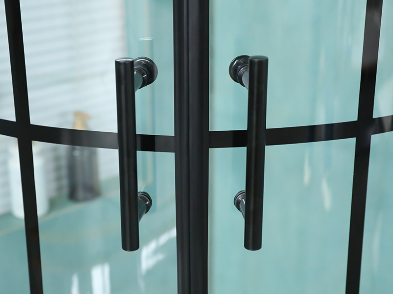 Koupelnový dvojitý posuvný sprchový kout z tvrzeného skla SE Arc Shape Koupelnový dvojitý posuvný sprchový kout z tvrzeného skla SE Arc Shape