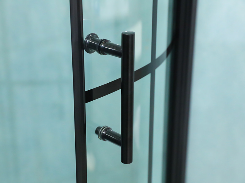 Koupelnový dvojitý posuvný sprchový kout z tvrzeného skla SE Arc Shape Koupelnový dvojitý posuvný sprchový kout z tvrzeného skla SE Arc Shape