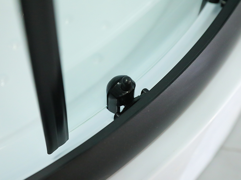 Koupelnový dvojitý posuvný sprchový kout z tvrzeného skla SE Arc Shape Koupelnový dvojitý posuvný sprchový kout z tvrzeného skla SE Arc Shape