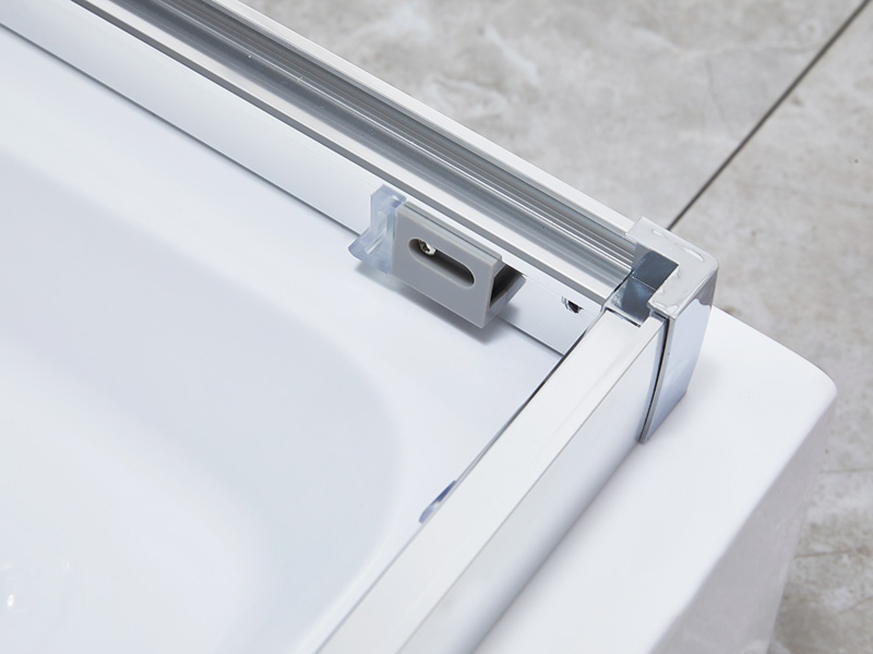 SQ Čiré tvrzené sklo Koupelnový posuvný sprchový kout, s vaničkou SQ Čiré tvrzené sklo Koupelnový posuvný sprchový kout, s vaničkou