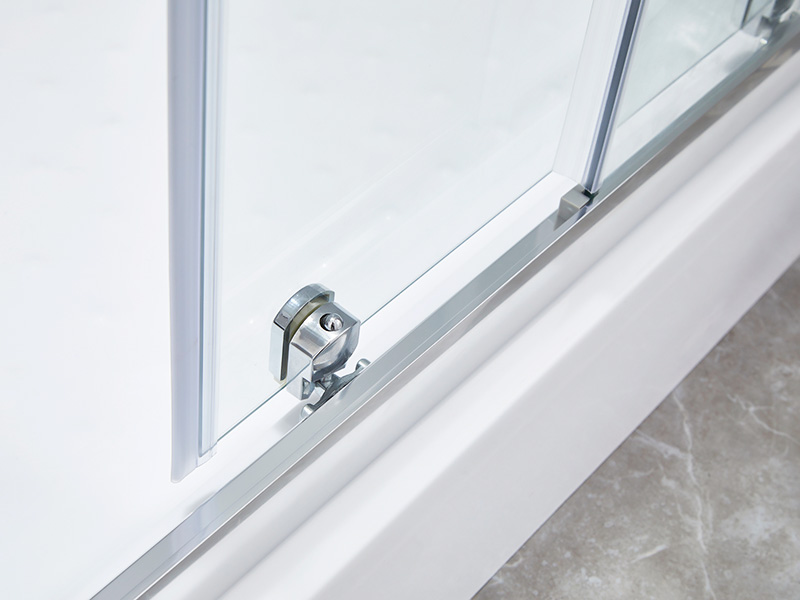 SQ Čiré tvrzené sklo Koupelnový posuvný sprchový kout, s vaničkou SQ Čiré tvrzené sklo Koupelnový posuvný sprchový kout, s vaničkou